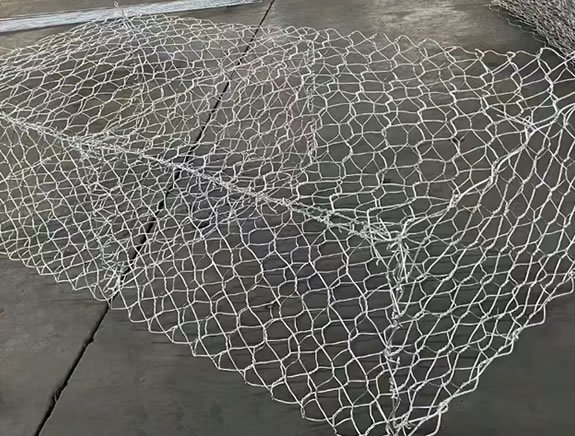 Galfan Hexagonal Mesh Gabion Basket for Slope Stabilization and Riverbank Protection