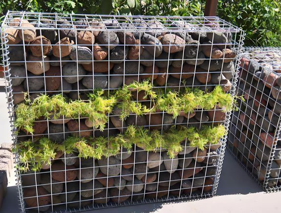 Galfan Welded Gabion Cage for Retaining Walls, Landscaping, and Erosion Control