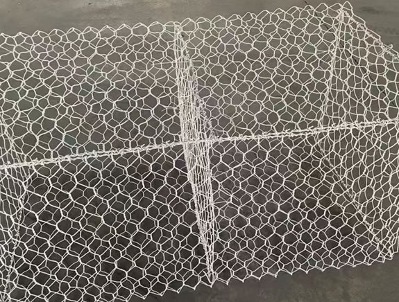 Zinc-Aluminum Alloy Gabion Basket for Flood Control, Soil Retention, and Structural Support