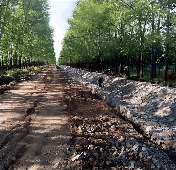 Gabion Baskets for Farmland Erosion Control