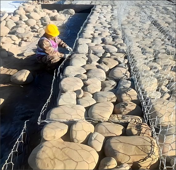 Gabion Structures for Riverbank Erosion Control