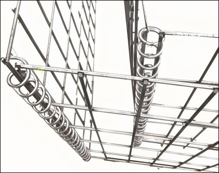 Gabion Spiral Wire Connectors for Basket Assembly