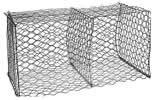 Hot-Dip Galvanized Gabion Baskets with Thick Zinc Coating