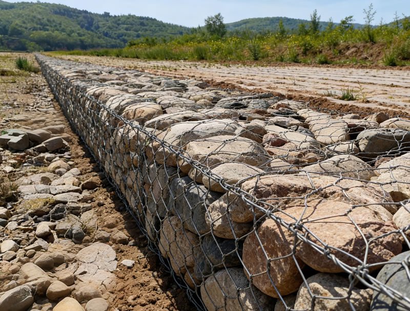Pre Assembled Stone Gabion Baskets
