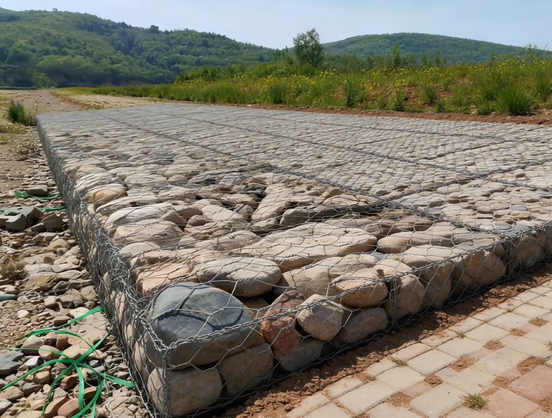Stone Gabion Baskets