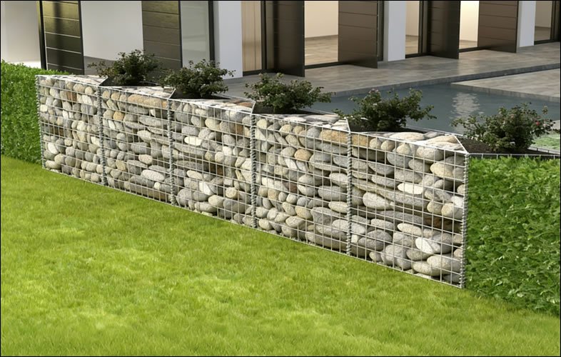 Architectural Gabion Wall Units