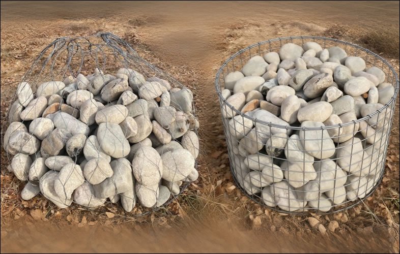 Cylindrical Gabion Units